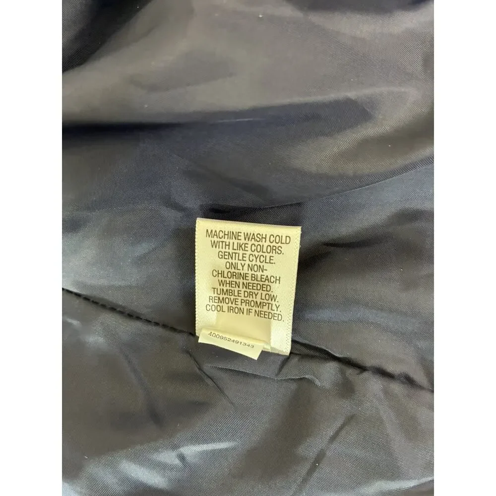 Croft & Barrow XL Blue Quilted Vest